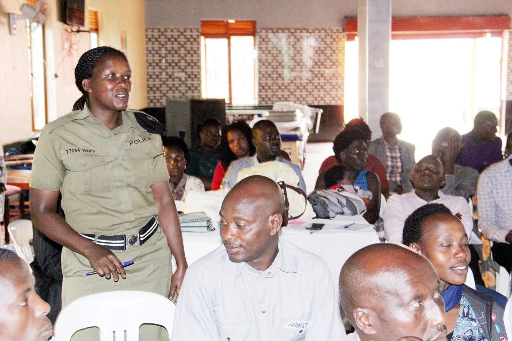Napio Sophia, Isingiro Central Police Station (Child and Family Protection Department)